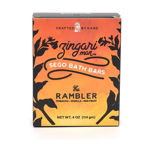 Zingari Man The Rambler Bath Bar Bar soap Sandy Brown