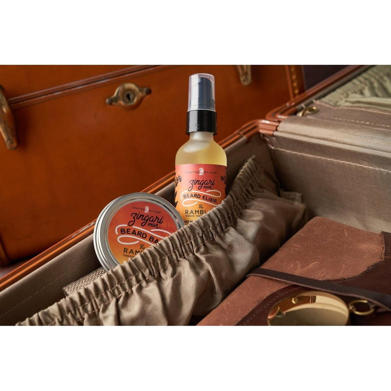 Zingari Man The Rambler Beard Elixir Beard Elixir Saddle Brown