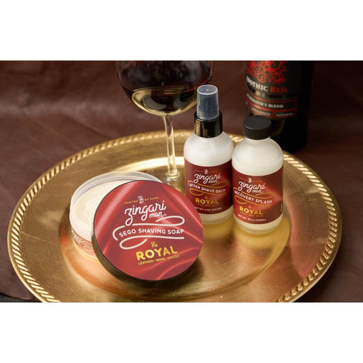 Zingari Man The Royal Shave Soap Shave soap Saddle Brown