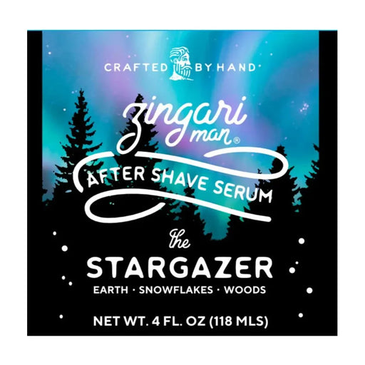 Zingari Man Zingari Man The Stargazer Shaving Set Shaving Set Black Aftershave Serum 4 oz