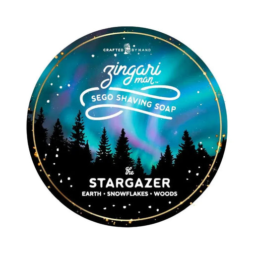 Zingari Man Zingari Man The Stargazer Shaving Set Shaving Set White Smoke Shaving Soap 5 oz
