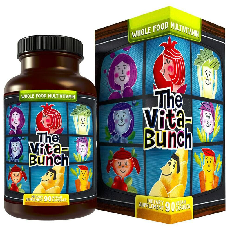 Hippie Farms The Vita-Bunch Whole Food Multi-Vitamin for All Adults Vitamins & Supplements White Smoke