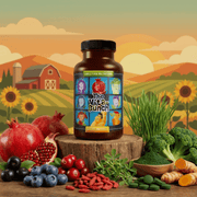 Hippie Farms The Vita-Bunch Whole Food Multi-Vitamin for All Adults Vitamins & Supplements Dark Khaki