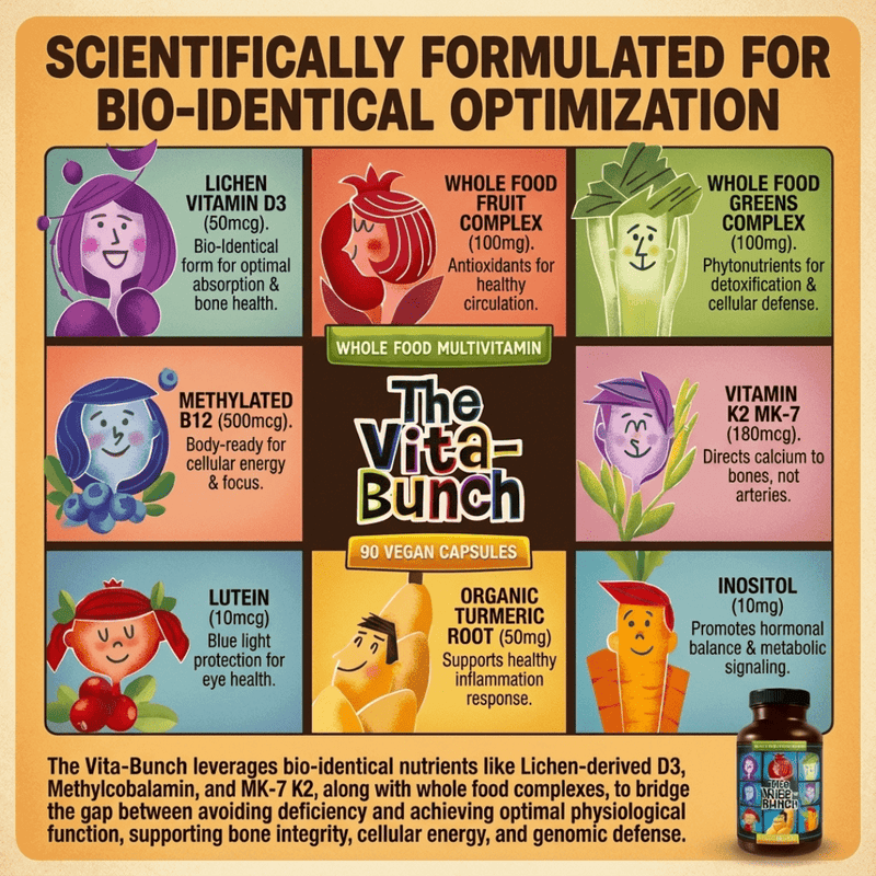 Hippie Farms The Vita-Bunch Whole Food Multi-Vitamin for All Adults Vitamins & Supplements Sandy Brown