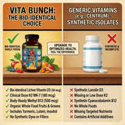 Hippie Farms The Vita-Bunch Whole Food Multi-Vitamin for All Adults Vitamins & Supplements Wheat