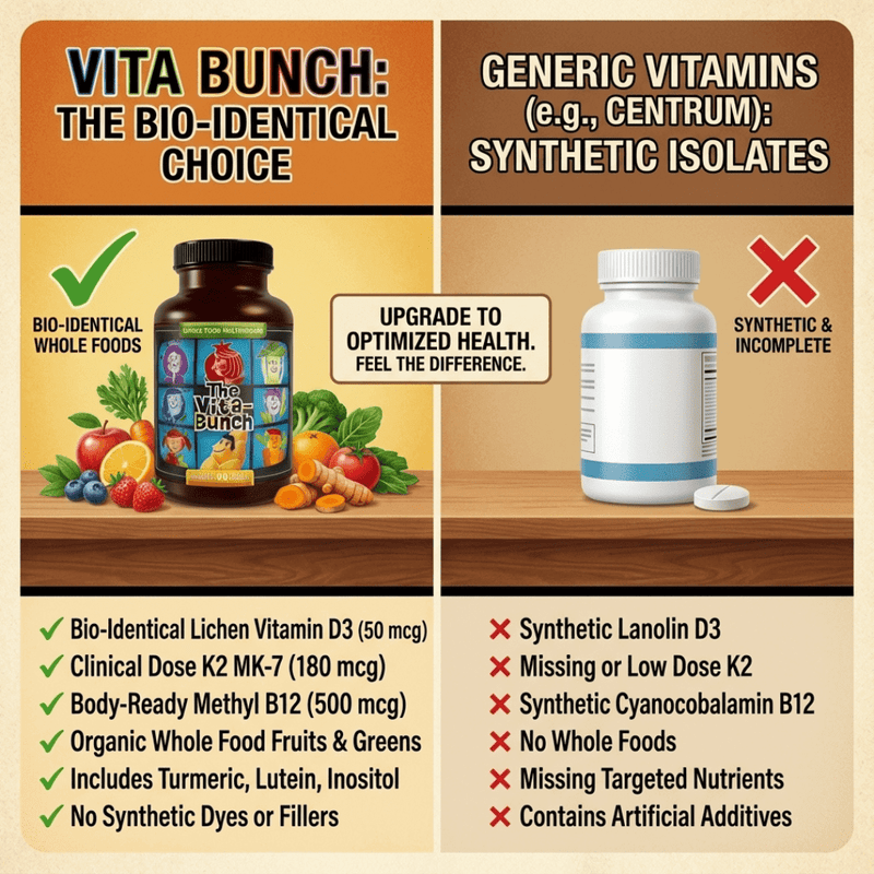 Hippie Farms The Vita-Bunch Whole Food Multi-Vitamin for All Adults Vitamins & Supplements Wheat