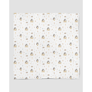 Be A Heart St. Therese of Lisieux Muslin Swaddle Baby Blanket Swaddle Lavender
