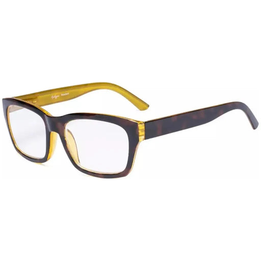 eyekeeper.com Thick Frame Reading Glasses R045 Eyeglasses Misty Rose Tortoise Yellow / +0.50,Tortoise Yellow / +0.75,Tortoise Yellow / +1.00,Tortoise Yellow / +1.25,Tortoise Yellow / +1.50,Tortoise Yellow / +1.75,Tortoise Yellow / +2.00,Tortoise Yellow / +2.25,Tortoise Yellow / +2.50,Tortoise Yellow / +2.75,Tortoise Yellow