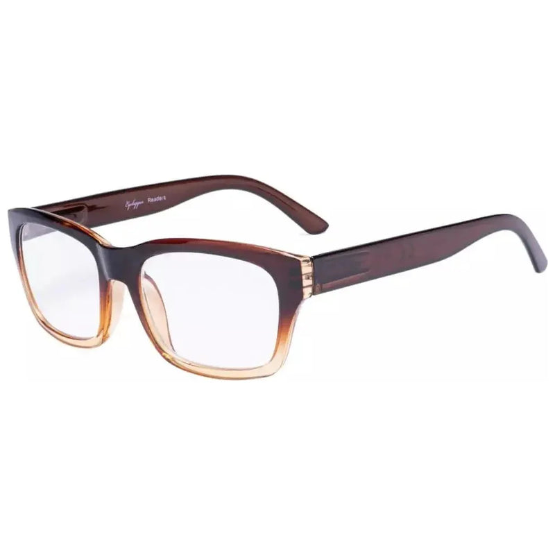 eyekeeper.com Thick Frame Reading Glasses R045 Eyeglasses Misty Rose Brown / +0.50,Brown / +0.75,Brown / +1.00,Brown / +1.25,Brown / +1.50,Brown / +1.75,Brown / +2.00,Brown / +2.25,Brown / +2.50,Brown / +2.75,Brown / +3.00,Brown / +3.50,Brown / +4.00