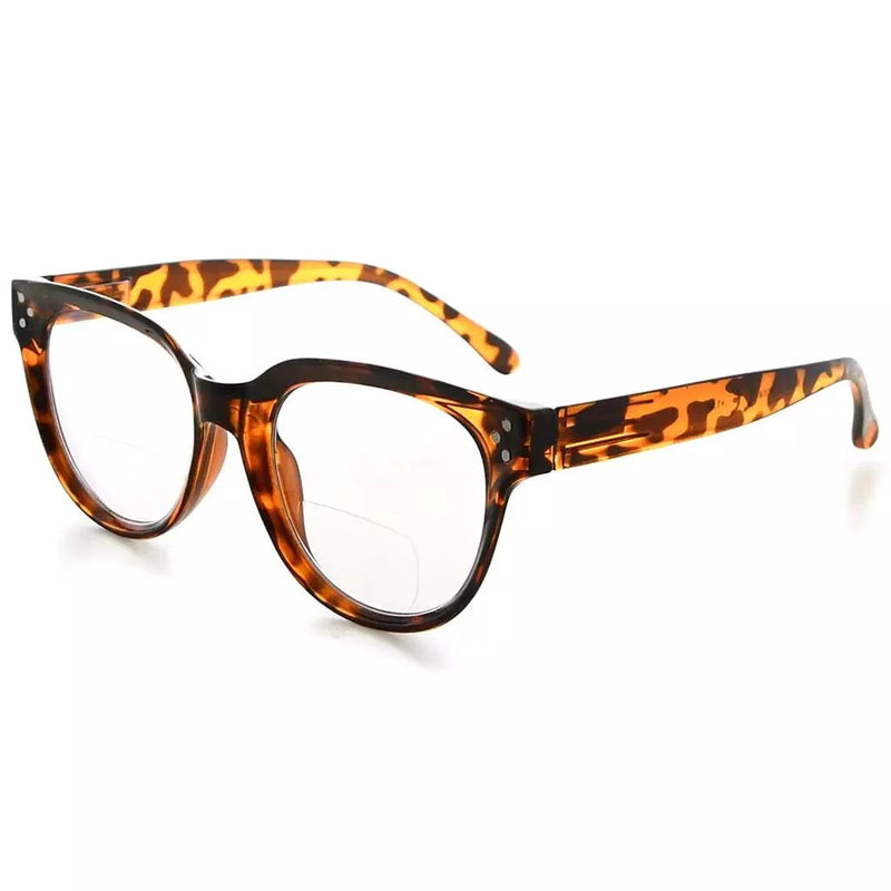 eyekeeper.com Thick Frame Trendy Style Bifocal Reading Glasses BR9110 Eyeglasses White Smoke Tortoise / +1.00,Tortoise / +1.50,Tortoise / +2.00,Tortoise / +2.50,Tortoise / +3.00