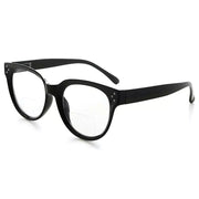 eyekeeper.com Thick Frame Trendy Style Bifocal Reading Glasses BR9110 Eyeglasses White Smoke Black / +1.00,Black / +1.50,Black / +2.00,Black / +2.50,Black / +3.00