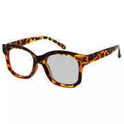 eyekeeper.com Thicker Frame Transition Photochromic Reading Glasses BS2002 Eyeglasses White Smoke Tortoise / Select a Magnification Strength