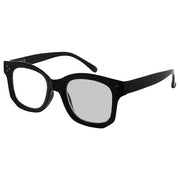 eyekeeper.com Thicker Frame Transition Photochromic Reading Glasses BS2002 Eyeglasses White Smoke Black / Select a Magnification Strength
