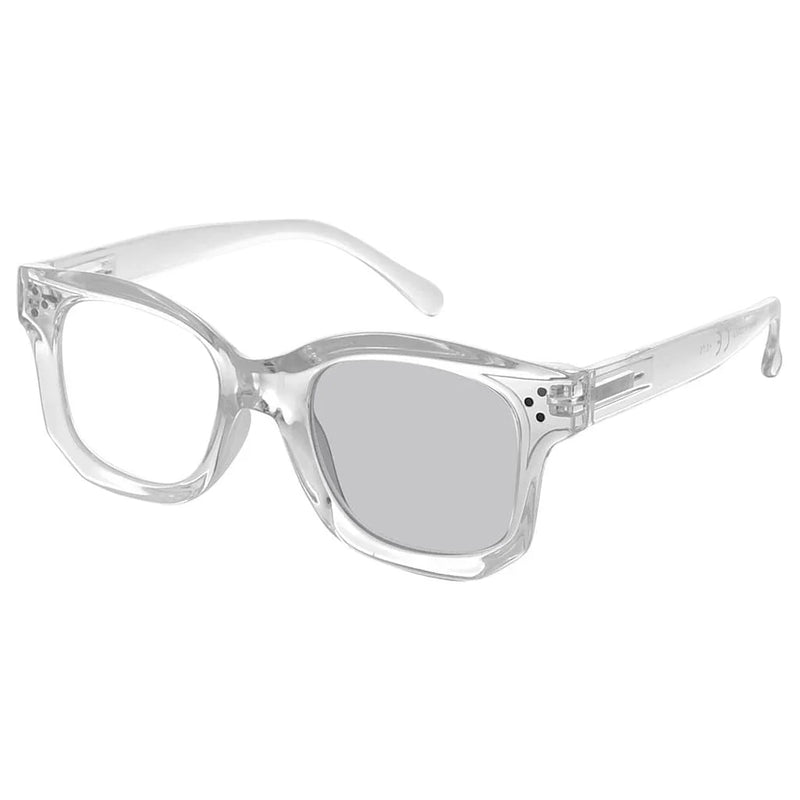 eyekeeper.com Thicker Frame Transition Photochromic Reading Glasses BS2003 Eyeglasses White Smoke Clear / +0.50,Clear / +0.75,Clear / +1.00,Clear / +1.25,Clear / +1.50,Clear / +1.75,Clear / +2.00,Clear / +2.25,Clear / +2.50,Clear / +3.00,Clear / +3.50