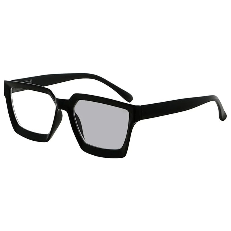 eyekeeper.com Thicker Frame Transition Photochromic Reading Glasses BS2003 Eyeglasses White Smoke Black / +0.50,Black / +0.75,Black / +1.00,Black / +1.25,Black / +1.50,Black / +1.75,Black / +2.00,Black / +2.25,Black / +2.50,Black / +3.00,Black / +3.50