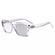 eyekeeper.com Thicker Frame Transition Photochromic Reading Glasses BS9107 Eyeglasses White Smoke Clear / +0.50,Clear / +0.75,Clear / +1.00,Clear / +1.25,Clear / +1.50,Clear / +1.75,Clear / +2.00,Clear / +2.25,Clear / +2.50,Clear / +3.00,Clear / +3.50