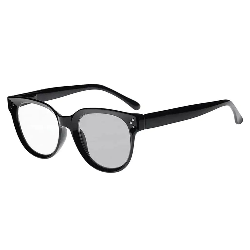 eyekeeper.com Thicker Frame Transition Photochromic Reading Glasses BS9110 Eyeglasses White Smoke Black / +0.50,Black / +0.75,Black / +1.00,Black / +1.25,Black / +1.50,Black / +1.75,Black / +2.00,Black / +2.25,Black / +2.50,Black / +3.00,Black / +3.50