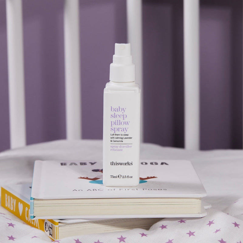 Nava Beauty This Works Baby Sleep Pillow Spray 2.5oz Gray