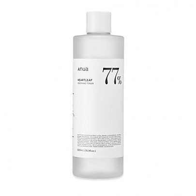 AsiaBeautyMall ANUA Heartleaf 77% Soothing Toner Toner Lotion Lavender 500ml (Jumbo)