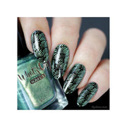 UberChic Beauty Be Bold Stamping Plate Gray