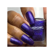 UberChic Beauty Deep Freeze - Holographic Polish Regular Polish Dark Slate Gray