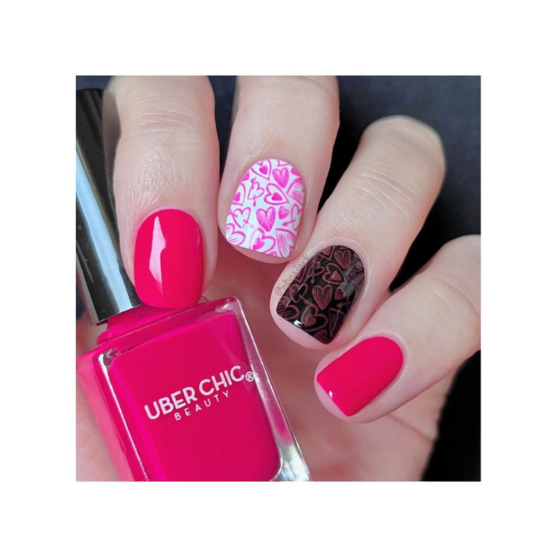 UberChic Beauty Heart To Get - Stamping Polish Stamping Polish Dim Gray