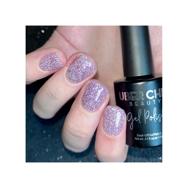 UberChic Beauty Wild Orchid - Iridescent Reflective Gel Polish Gel Polish Dark Gray