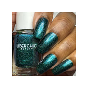 UberChic Beauty Party Dress - Holographic Polish Regular Polish Dark Slate Gray