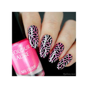 UberChic Beauty Be Bold Stamping Plate Rosy Brown