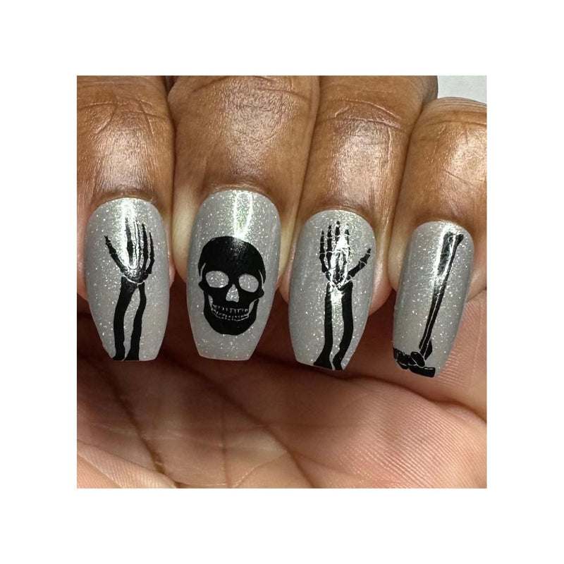 UberChic Beauty Medical Science Stamping Plate Dim Gray