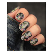 UberChic Beauty Nice & Negative-02 Stamping Plate Dark Salmon
