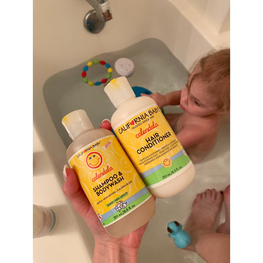 California Baby Calendula™ Shampoo + Conditioner Bundle Bundles Rosy Brown