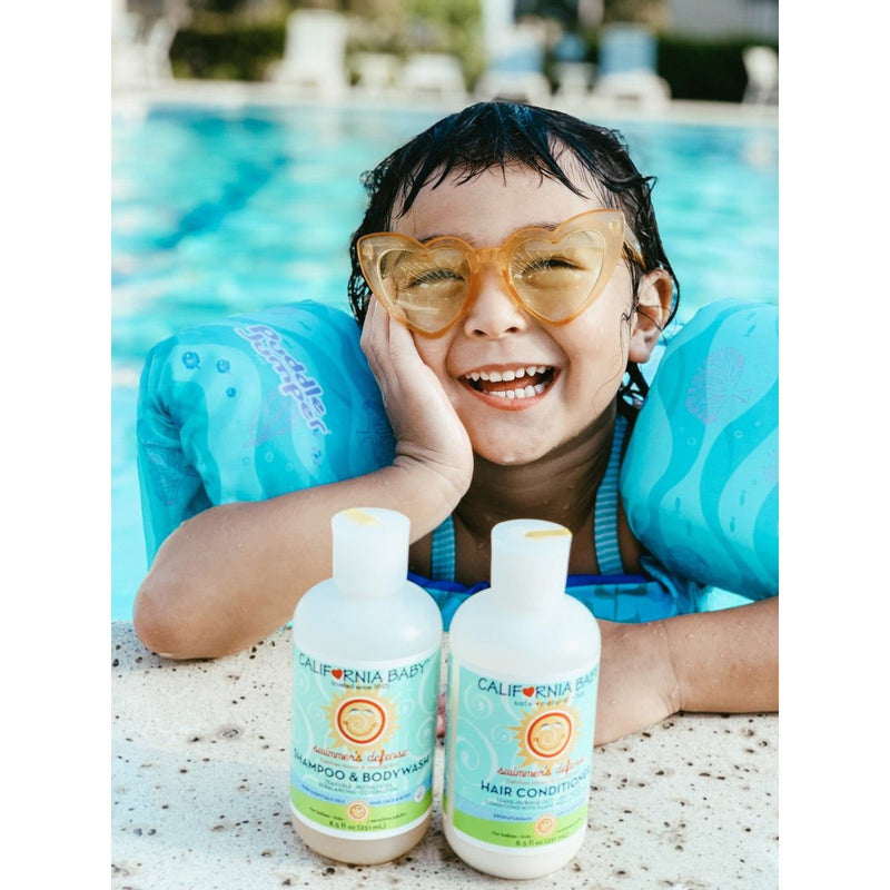 California Baby Swimmer's Defense™ Shampoo + Conditioner Bundle Bundles Lavender