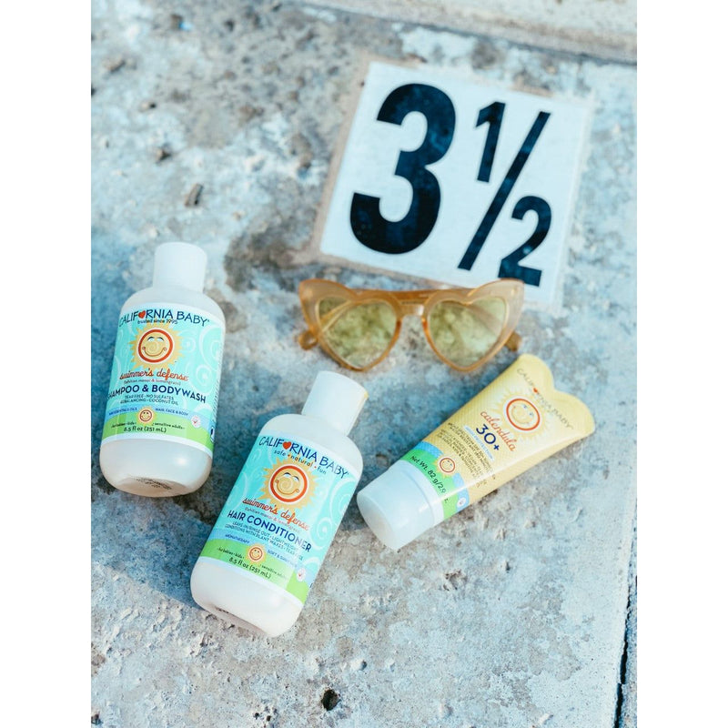 California Baby Swimmer's Defense™ Shampoo + Conditioner Bundle Bundles Gray