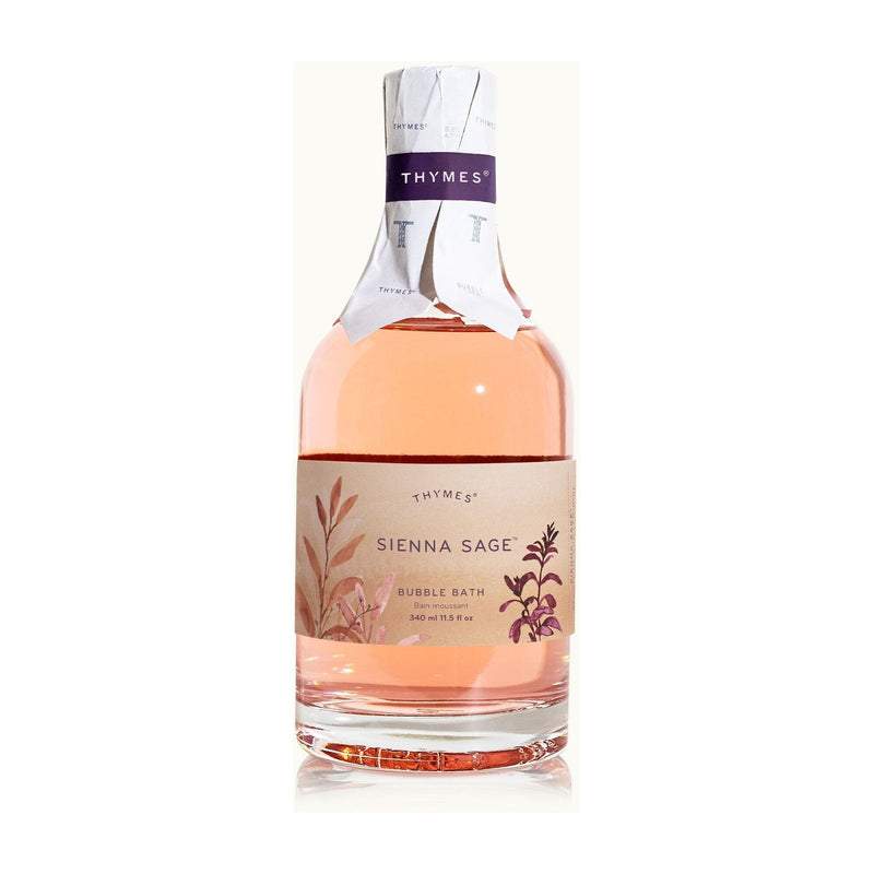 Thymes Thymes Sienna Sage Bubble Bath 340ml Bubble Bath Bisque