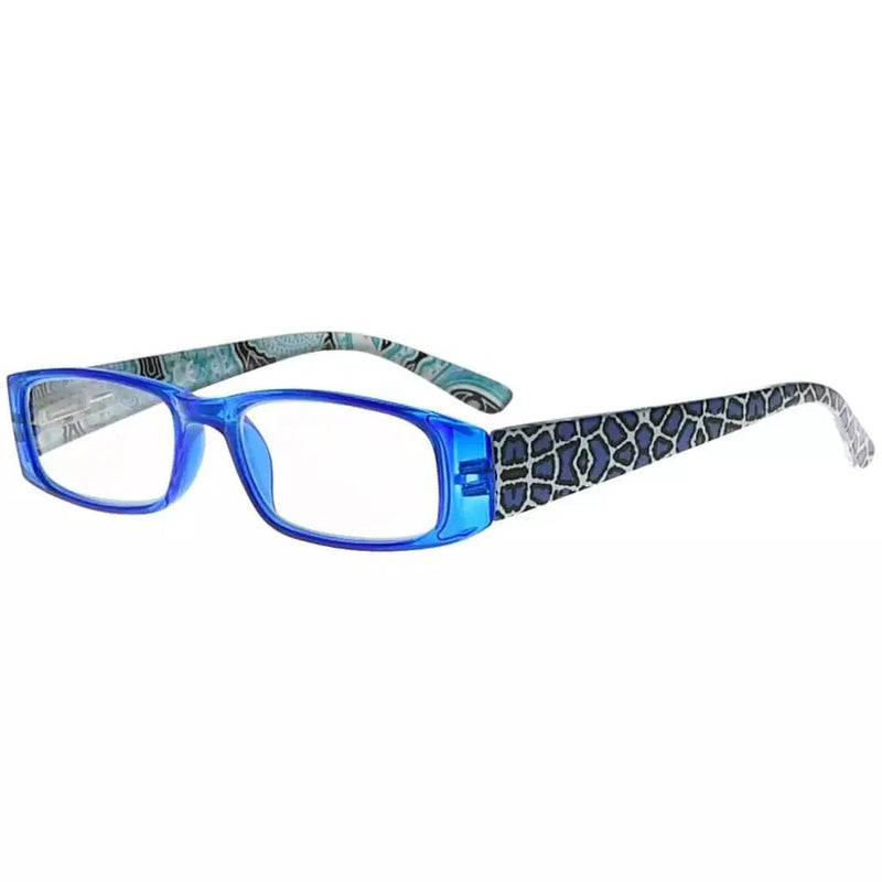eyekeeper.com Tiger Patterned Reading Glasses Chic Readers R006A Eyeglasses Steel Blue Blue / +0.50,Blue / +0.75,Blue / +1.00,Blue / +1.25,Blue / +1.50,Blue / +1.75,Blue / +2.00,Blue / +2.25,Blue / +2.50,Blue / +2.75,Blue / +3.00,Blue / +3.50,Blue / +4.00,Brown / +0.50,Brown / +0.75,Brown / +1.00,Brown / +1.25,Brown / +1.50,Brown / +1.75,Br