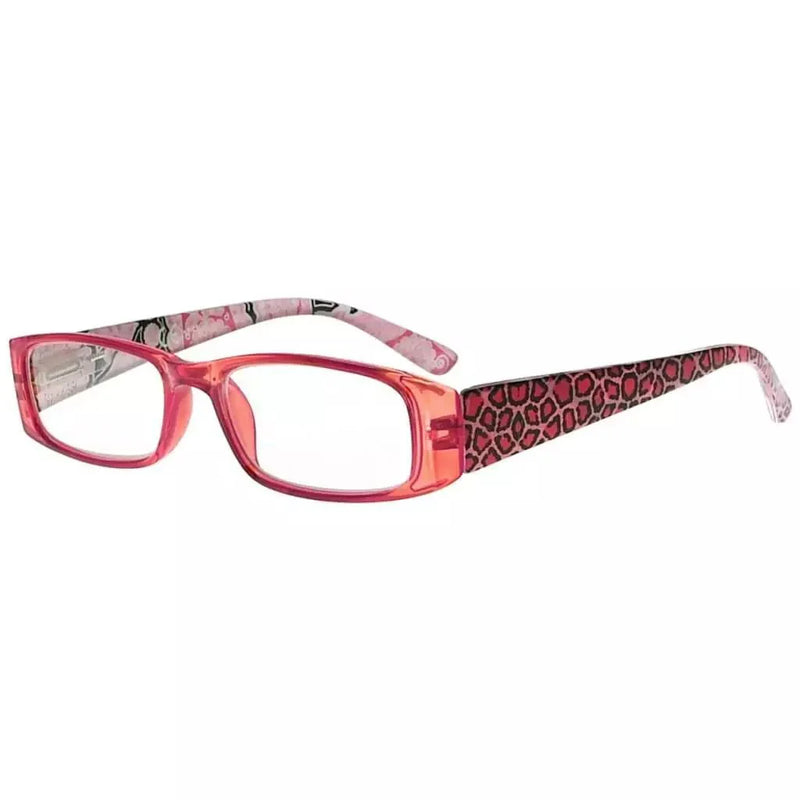 eyekeeper.com Tiger Patterned Reading Glasses Chic Readers R006A Eyeglasses Rosy Brown Red / +0.50,Red / +0.75,Red / +1.00,Red / +1.25,Red / +1.50,Red / +1.75,Red / +2.00,Red / +2.25,Red / +2.50,Red / +2.75,Red / +3.00,Red / +3.50,Red / +4.00