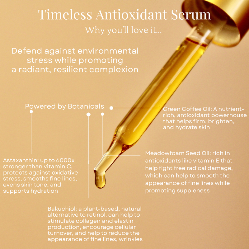 Clara & Fritz Tallow Shop Timeless Antioxidant Facial Serum Serum or Oil Tan