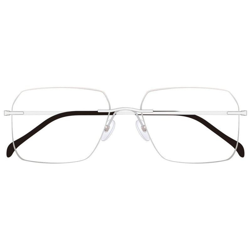 eyekeeper.com TiRag Rx Eyeglasses Black Silver