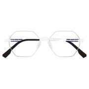 eyekeeper.com TiRdf Rx Eyeglasses Lavender Silver