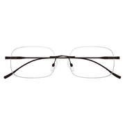 eyekeeper.com TiRef Rx Eyeglasses Light Gray Black,Gold,Rose Gold,Silver