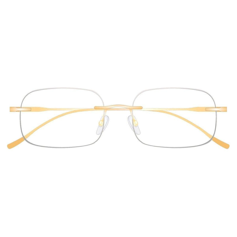 eyekeeper.com TiRef Rx Eyeglasses Beige Rose Gold