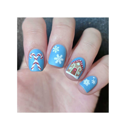 UberChic Beauty Tis The Season Stamping Plate Dark Gray