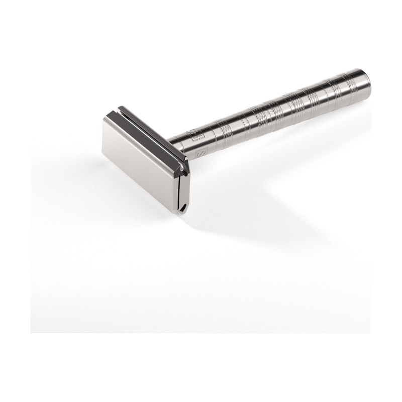 Henson Shaving Henson Shaving [AL22-V2] Titanium Safety Razor Safety Razor White Smoke Mild,Medium,Aggressive
