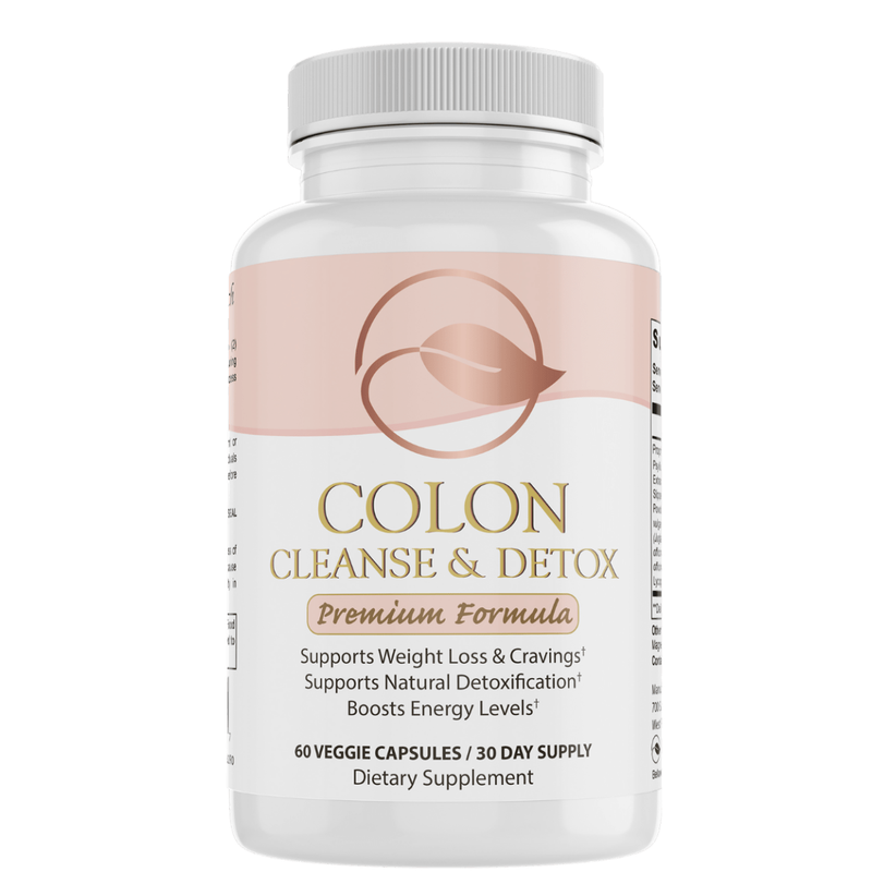 Bellawell Health Total Colon Cleanse & Detox by Bellawell Capsules Lavender