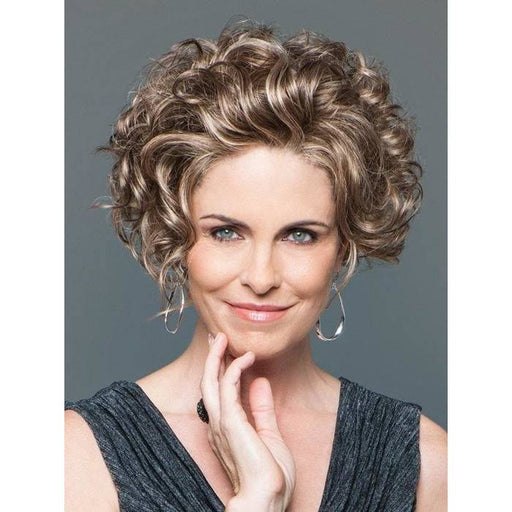 VIP Extensions Gabor Tousled Synthetic Lace Front Wig (Mono Part) Wig Dim Gray GL 8-10 Dark Chesnut,GL 33-130 Sangria,GL 10-12 Sunlit CHestnut,GL 2-6 Black Coffee,GL 11-25 Honey Pecan,GL 56-60 Sugared Silver,GL 15-26 Buttered Toast,GL 38-48 Sugared smoke