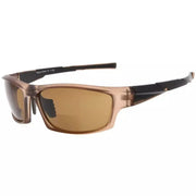 eyekeeper.com TR90 Full Rim Bifocal Sunglasses Rectangle Reading Glasses SG904 Eyeglasses White Smoke Brown / +1.00,Brown / +1.25,Brown / +1.50,Brown / +1.75,Brown / +2.00,Brown / +2.25,Brown / +2.50,Brown / +3.00,Brown / +3.50