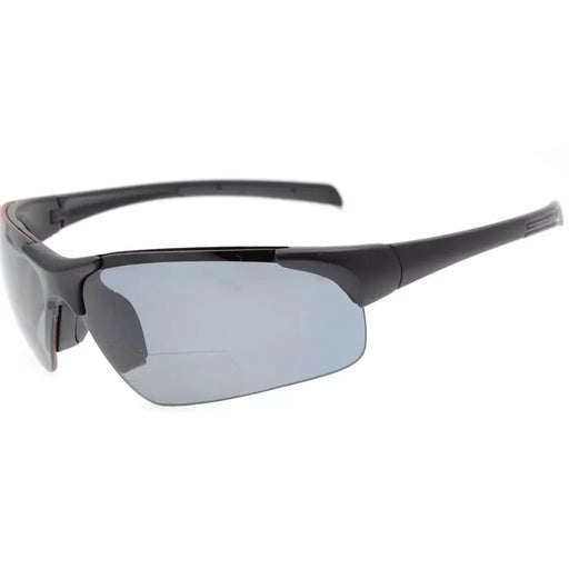 eyekeeper.com TR90 Half-rim Sport Bifocal Reading Sunglasses TH6186-B Sunglasses White Smoke Matte Black / +1.00,Matte Black / +1.25,Matte Black / +1.50,Matte Black / +1.75,Matte Black / +2.00,Matte Black / +2.25,Matte Black / +2.50,Matte Black / +3.00,Matte Black / +3.50