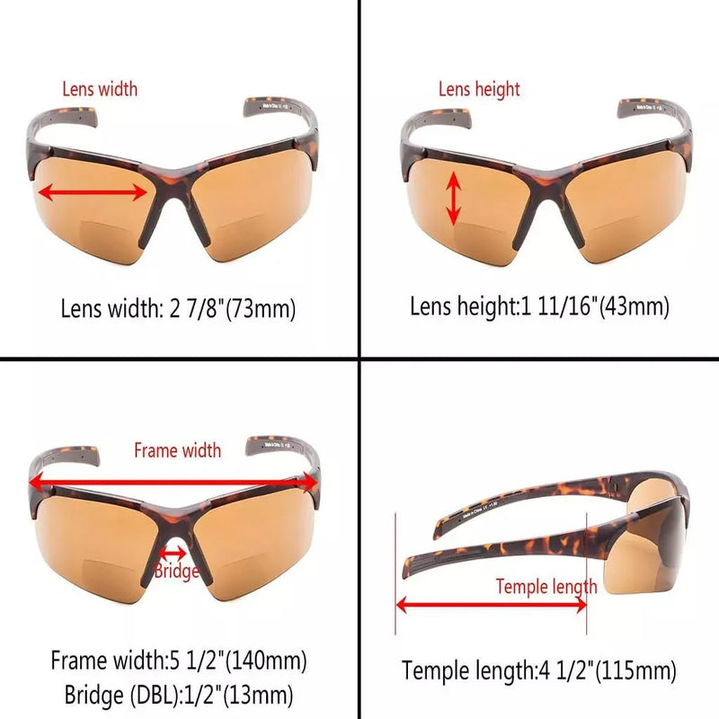 eyekeeper.com TR90 Half-rim Sport Bifocal Reading Sunglasses TH6186-B Sunglasses White Smoke Matte Black / +1.00,Matte Black / +1.25,Matte Black / +1.50,Matte Black / +1.75,Matte Black / +2.00,Matte Black / +2.25,Matte Black / +2.50,Matte Black / +3.00,Matte Black / +3.50,Shiny Black / +1.00,Shiny Black / +1.25,Shiny Black / +1.50,Shiny Black / +