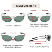 eyekeeper.com Polarized Sport Style Sunglasses With TR90 Frame TH6145 Sunglasses Light Gray Black Grey Lens / without magnification,Black Silver Mirror / without magnification,Black Blue Mirror / without magnification,Brown / without magnification,Clear Green Lens / without magnification,Black Green Mirror / without magnification,Grey Gold Mirro